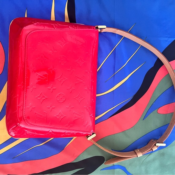 Louis Vuitton Shoulder Bag Thompson Street Red Vernis - Picture 5 of 17